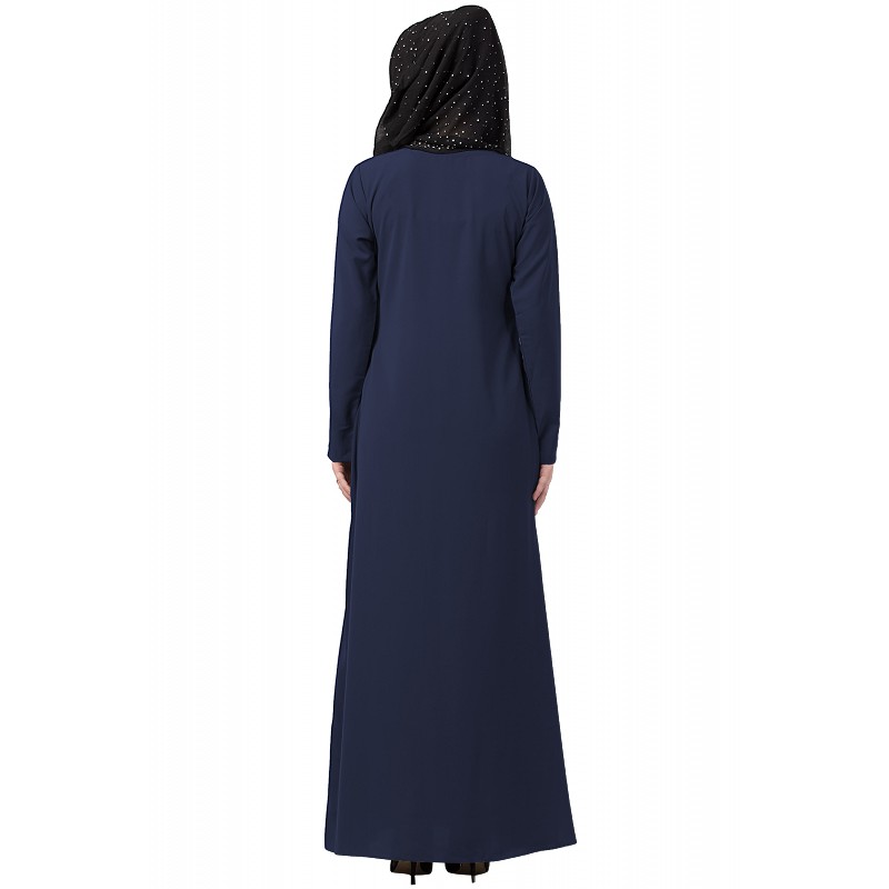 Abaya online Buy A line inner abaya with a complementary hijab at www